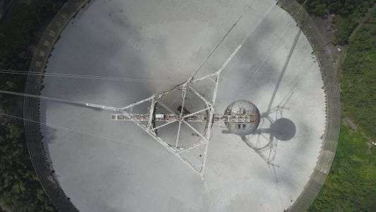 reparaciones Observatorio de Arecibo
